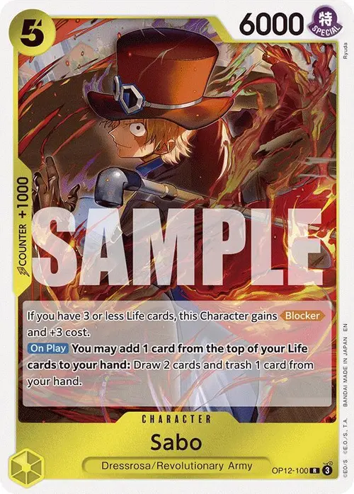 Sabo card art