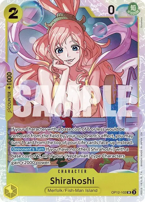 Shirahoshi card art