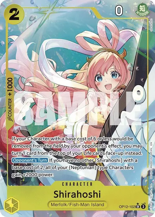 Shirahoshi (Alternate Art) card art