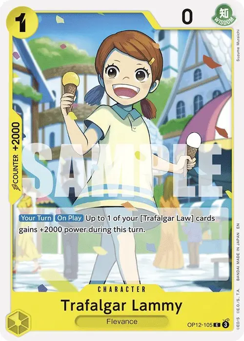 Trafalgar Lammy card art