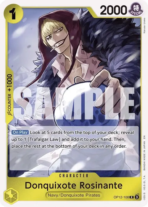 Donquixote Rosinante (108) card art