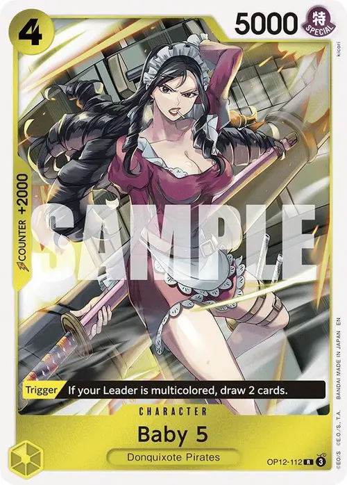Baby 5 (112) card art