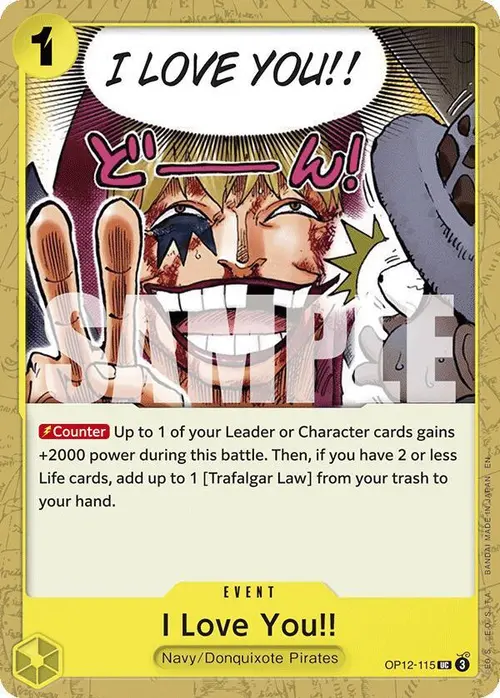 I Love You!! card art