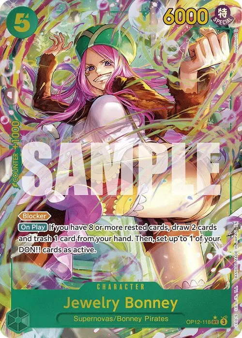 Jewelry Bonney (118) (Alternate Art) card art