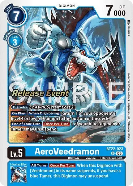 AeroVeedramon card art