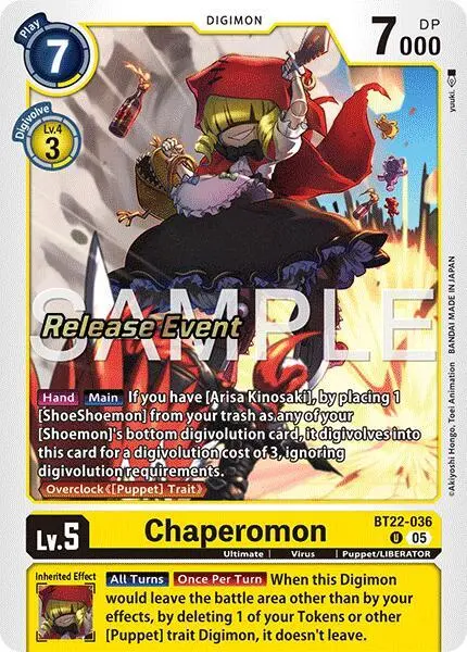 Chaperomon card art