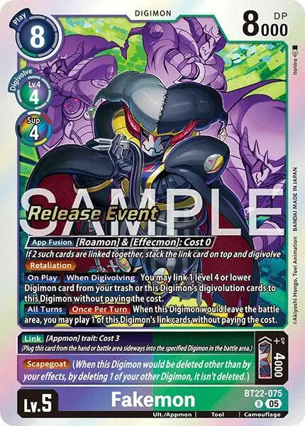 Fakemon card art