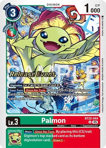 Palmon card art