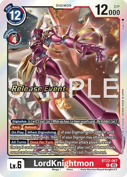 LordKnightmon card art