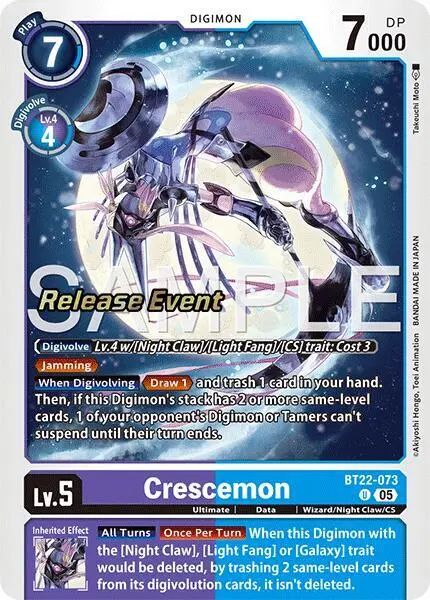 Crescemon card art
