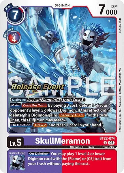 SkullMeramon card art