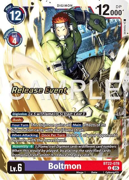 Boltmon card art