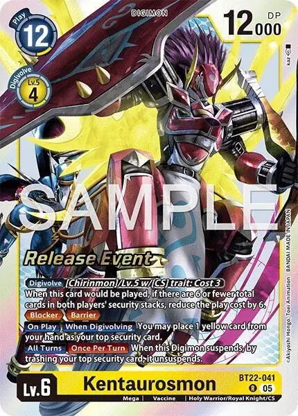 Kentaurosmon card art