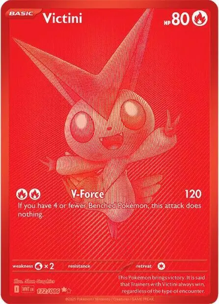 Victini - 172/086 card art