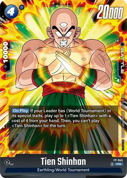 Tien Shinhan (Tournament Pack 07) card art