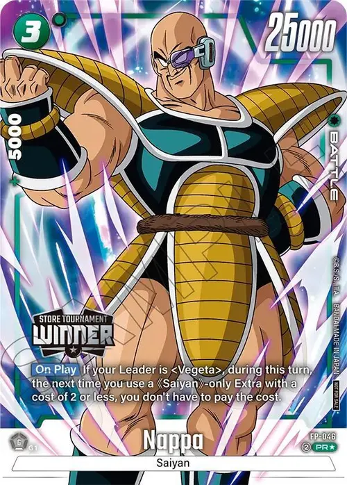 Nappa (Tournament Pack -Winner- 07) card art