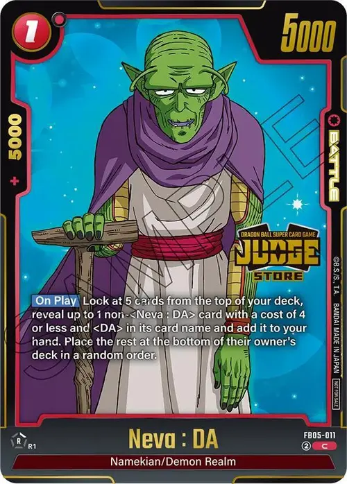 Neva : DA (Judge Pack (Store Judge) 04) card art