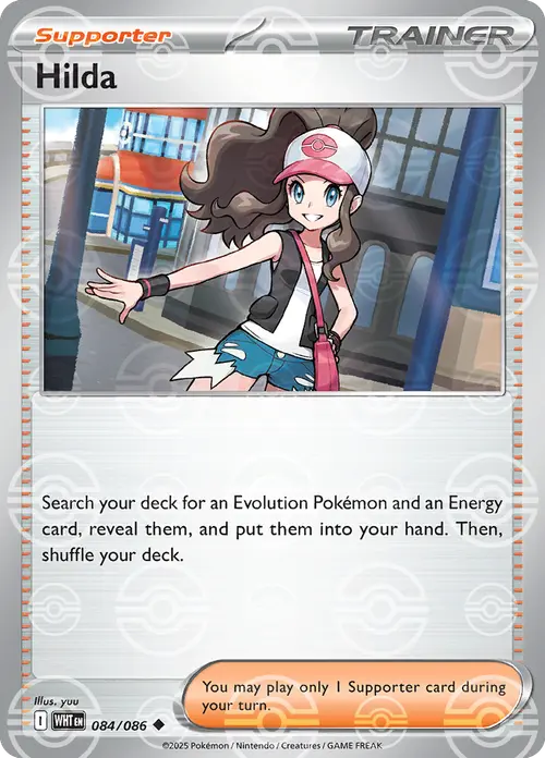 Hilda (Poke Ball Pattern) card art