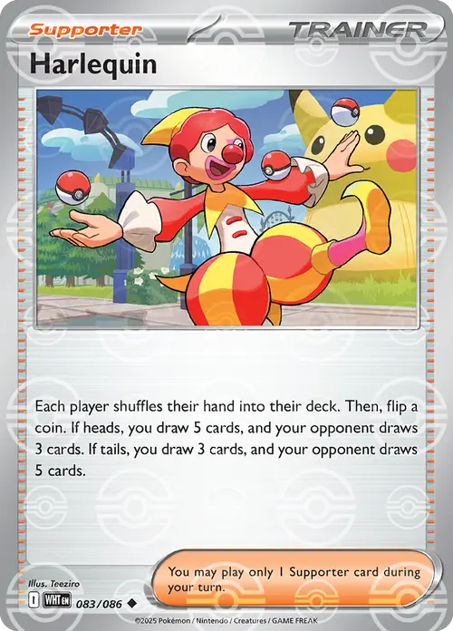 Harlequin (Poke Ball Pattern) card art