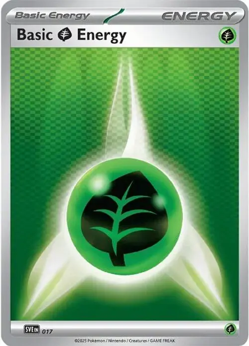 Basic Grass Energy - 017 card art