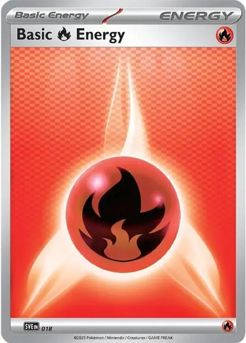 Basic Fire Energy - 018 card art