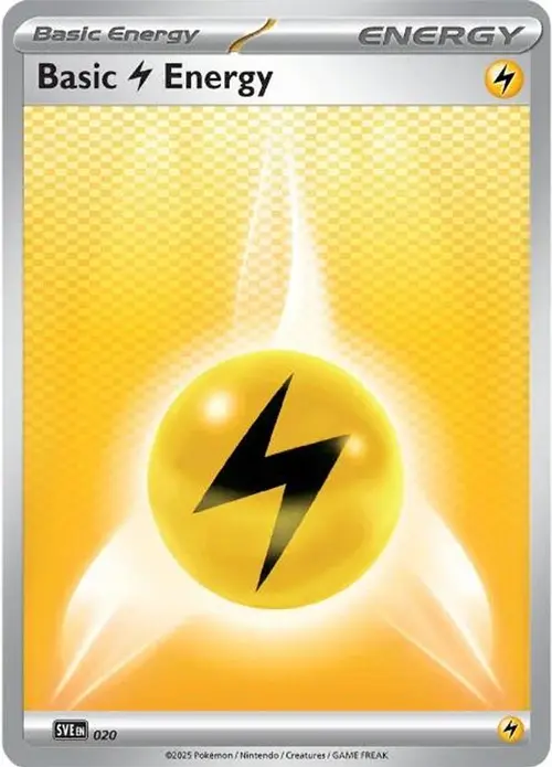 Basic Lightning Energy - 020 card art
