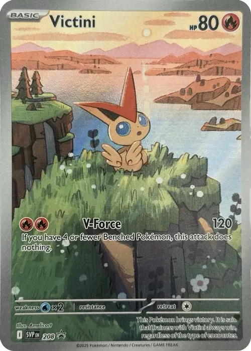 Victini - 208 card art