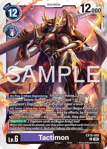 Tactimon card art