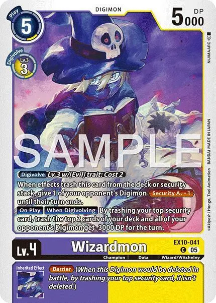 Wizardmon card art