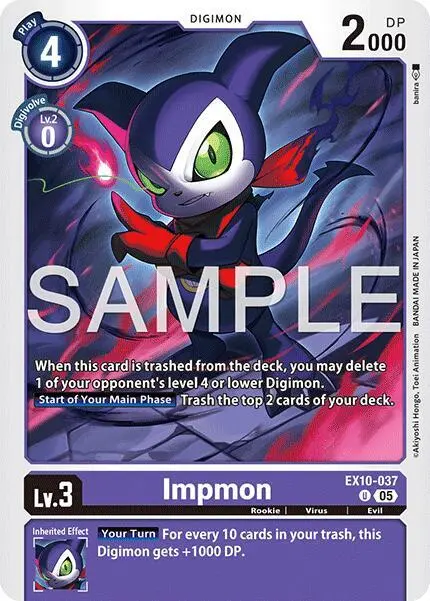 Impmon card art