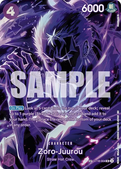 Zoro-Juurou (SP) card art