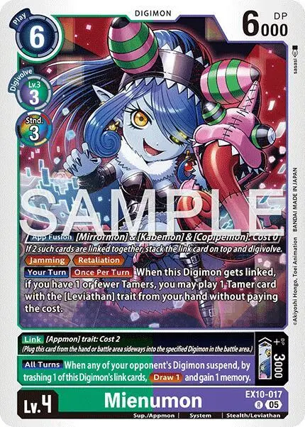 Mienumon card art