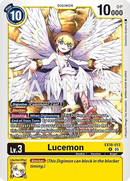 Lucemon card art
