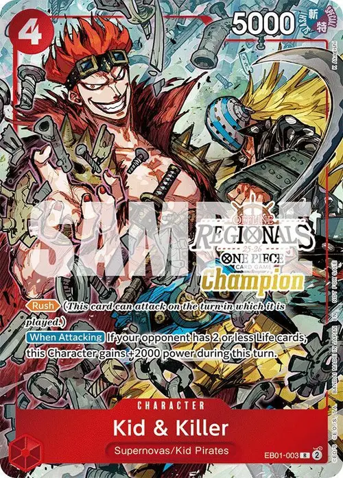 Kid & Killer (Offline Regional Champion Card Set 2025 Vol.2) card art