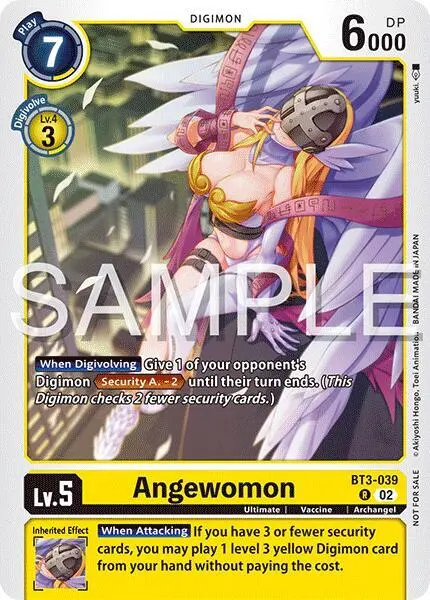 Angewomon (Time Stranger Demo Deck) card art