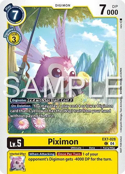 Piximon (Time Stranger Demo Deck) card art