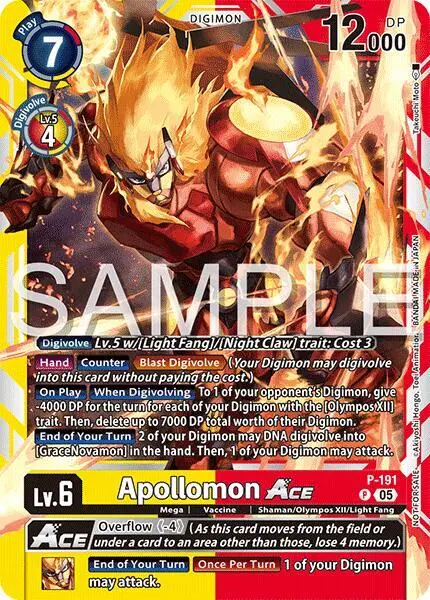 Apollomon ACE (Time Stranger Demo Deck) card art
