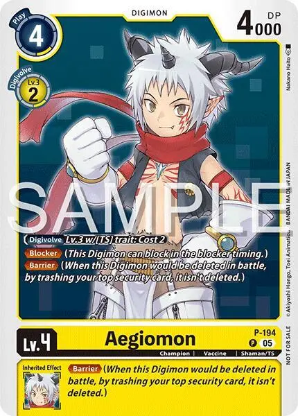 Aegiomon (Time Stranger Demo Deck) card art