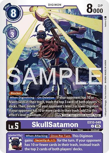 SkullSatamon card art