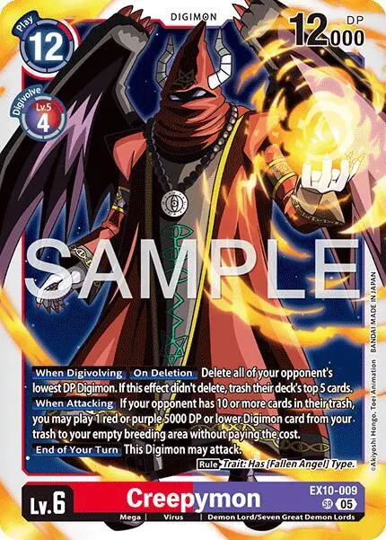 Creepymon card art
