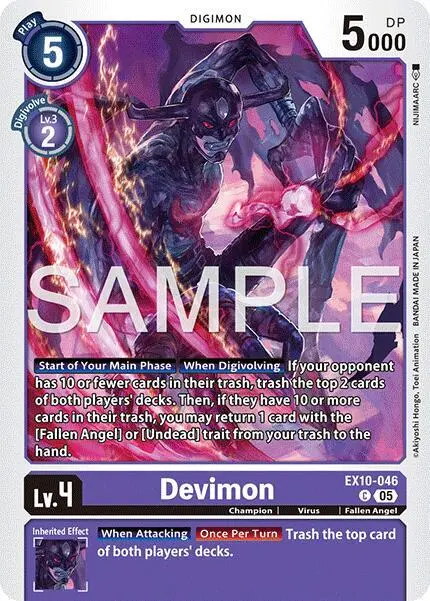 Devimon card art