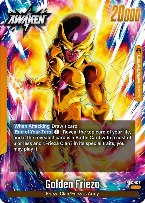 Frieza card art