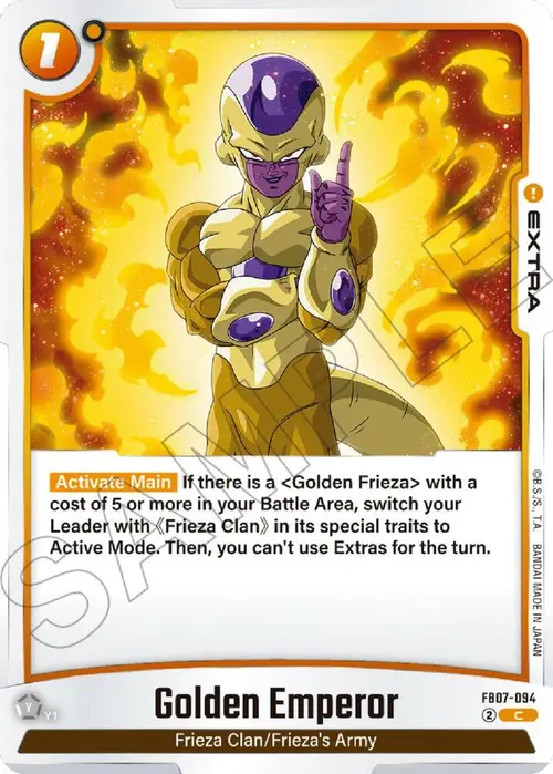 Golden Emperor card art