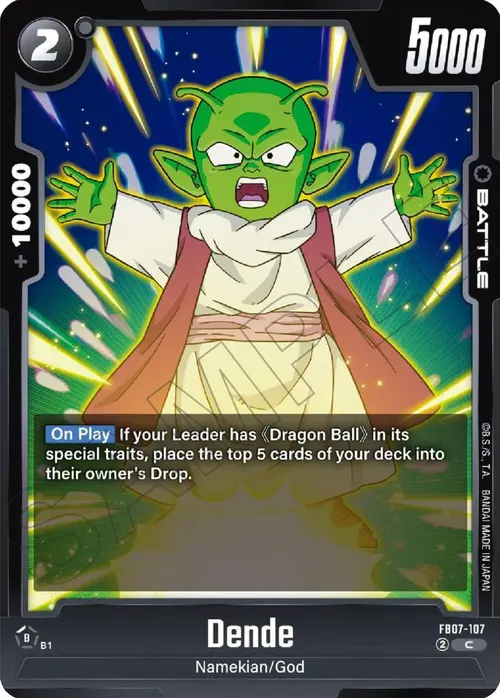 Dende card art