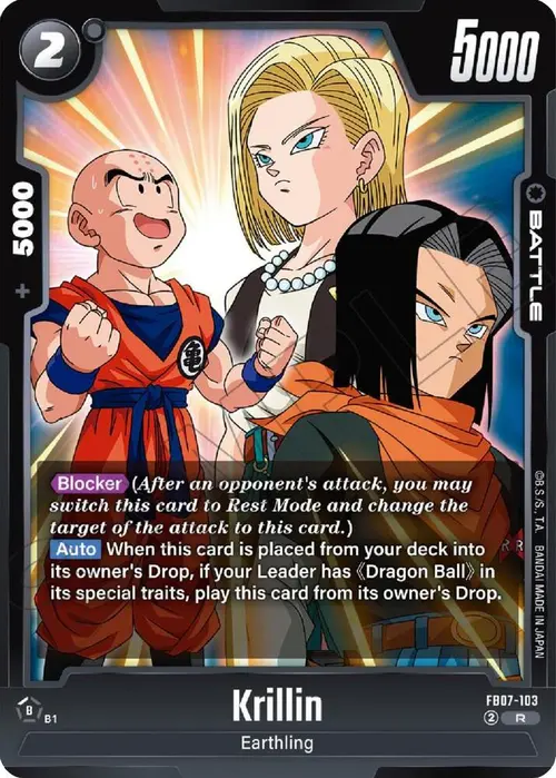 Krillin card art