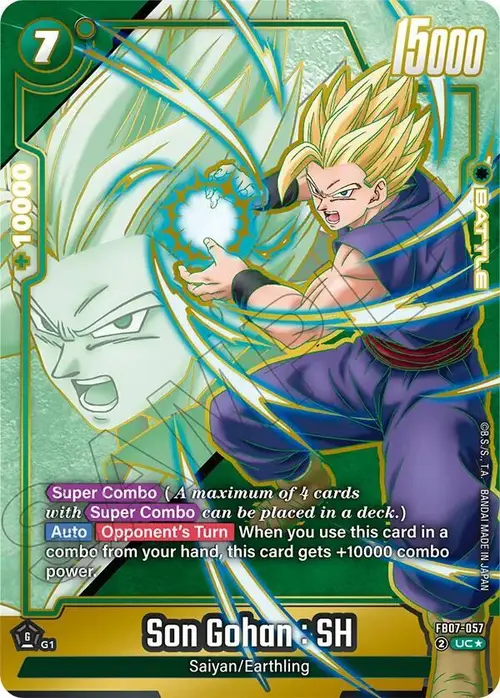 Son Gohan : SH (Alternate Art) card art