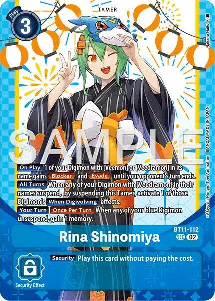 Rina Shinomiya (Premium Heroines Set Ver.2) card art