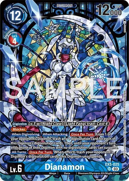 Dianamon (Premium Heroines Set Ver.2) card art