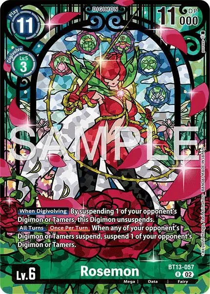 Rosemon (Premium Heroines Set Ver.2) card art