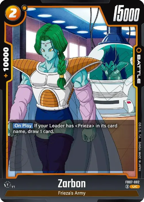 Zarbon card art